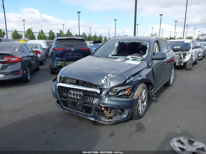 2010 Audi Q5 VIN WA1LKAFPXAA105166 IAAI salvage auction — FRONT END, Salvage Certificate (California), sold $375 on 2026-07-31 (photo 6)
