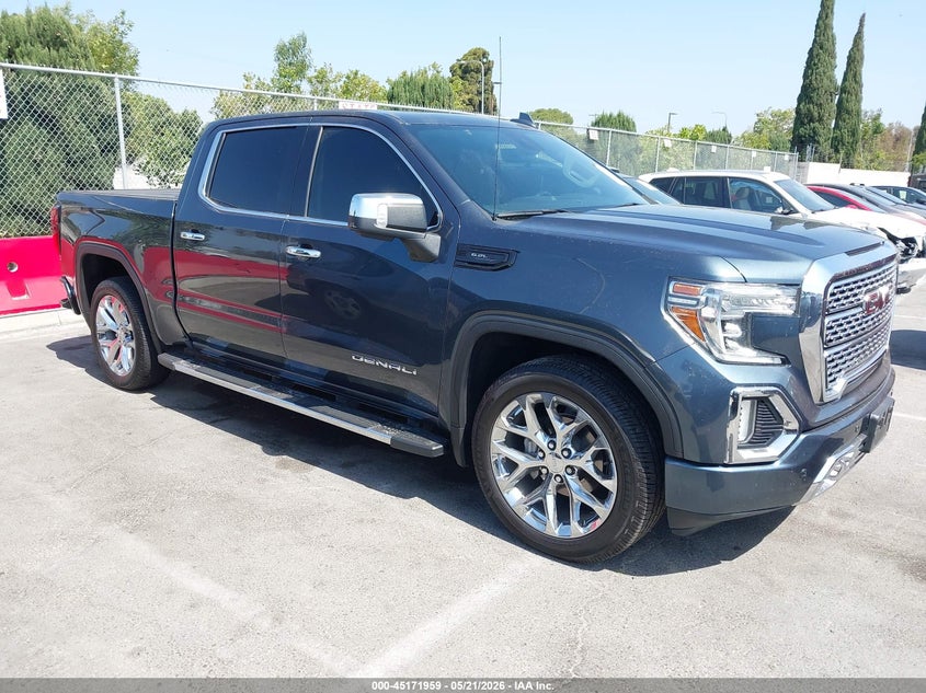 2021 Gmc SIERRA VIN 3GTP8FEDXMG167294 IAAI salvage auction — THEFT, Clear - Dealer Only (California), sold $17,100 on 2026-07-30 (photo 1)