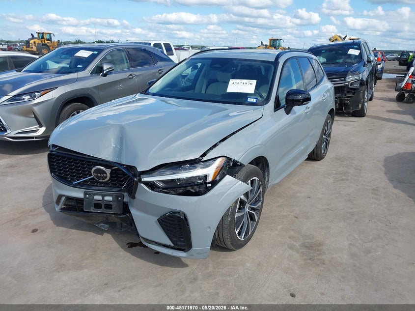 2025 Volvo Xc60 VIN YV4M12RC0S1069059 IAAI salvage auction — FRONT END, Original (Texas), sold $17,500 on 2026-08-11 (photo 2)