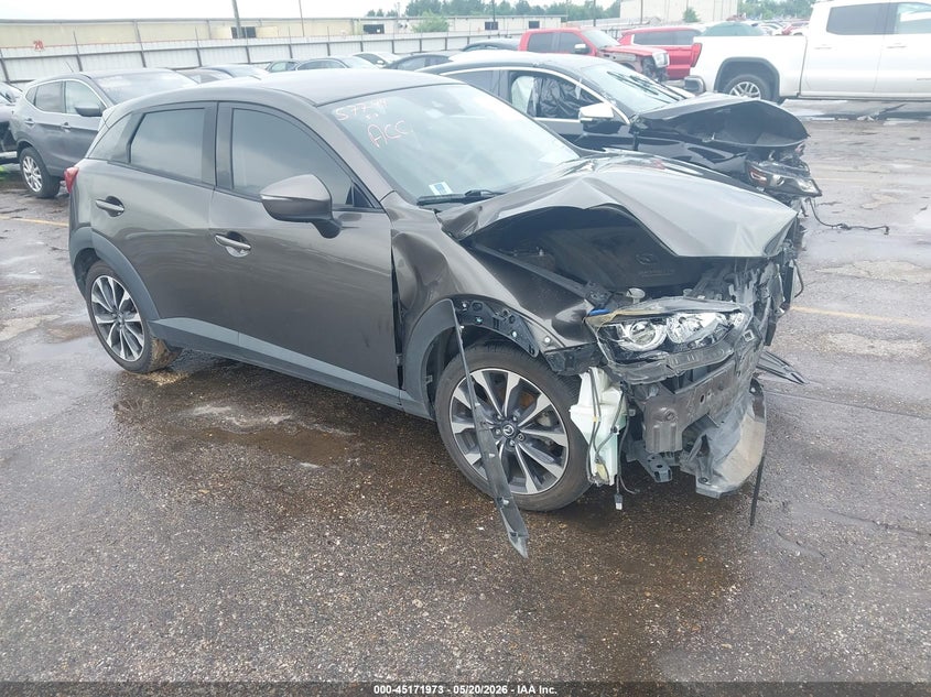 2019 Mazda Cx-3 VIN JM1DKDC72K0402570 IAAI salvage auction — FRONT END, Salvage (Texas), sold $725 on 2026-07-15 (photo 1)