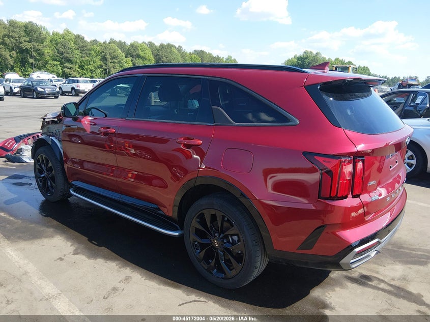 2021 Kia Sorento VIN 5XYRKDLF5MG044262 IAAI salvage auction — FRONT END, Salvage (North Carolina), sold $6,100 on 2026-07-22 (photo 3)