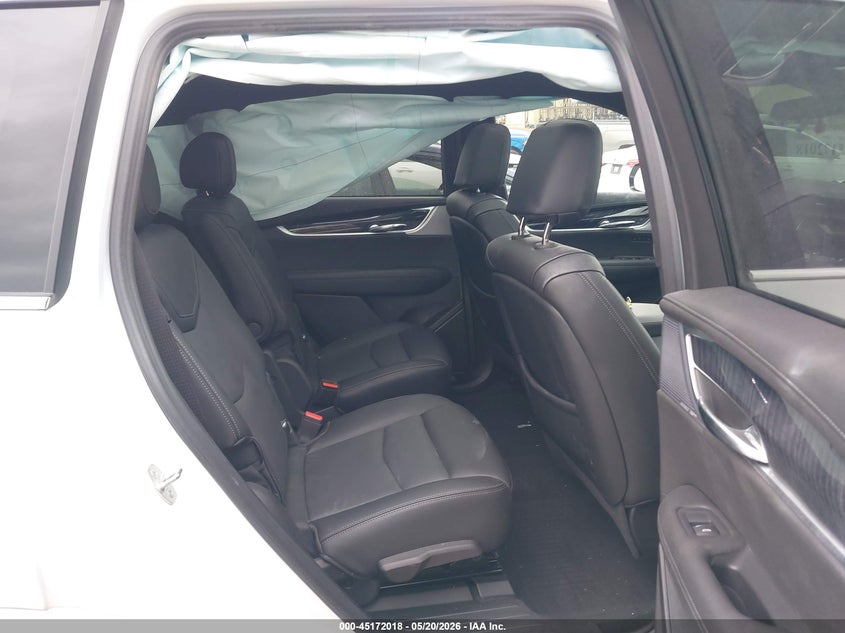 2024 Cadillac Xt6 VIN 1GYKPDRS4RZ740167 IAAI salvage auction — LEFT SIDE, Clear (Michigan), sold $14,300 on 2026-07-23 (photo 8)