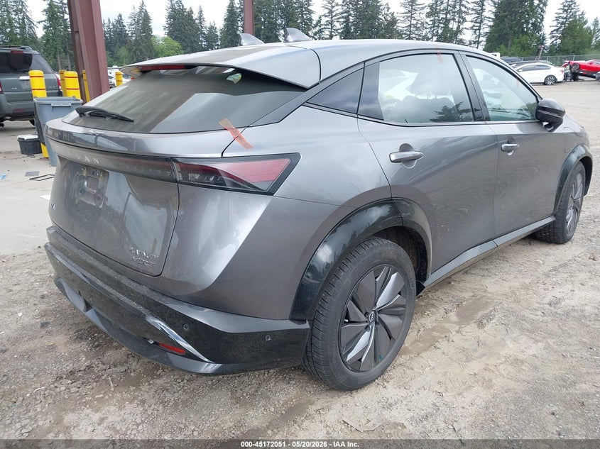 2023 Nissan Ariya VIN JN1DF0CD4PM706909 IAAI salvage auction — FRONT END, Bill Of Sale (Washington), sold $11,850 on 2026-07-16 (photo 4)