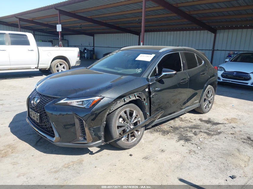 2022 Lexus Ux VIN JTHE9JBH6N2056023 IAAI salvage auction — LEFT FRONT, Salvage (California), sold $13,500 on 2026-07-16 (photo 6)