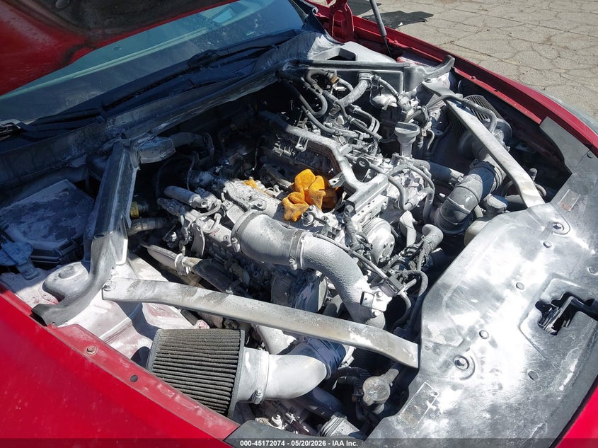 2018 Kia Stinger VIN KNAE55LC4J6019382 IAAI salvage auction — ENGINE BURN, Salvage (California), sold $2,550 on 2026-07-21 (photo 6)