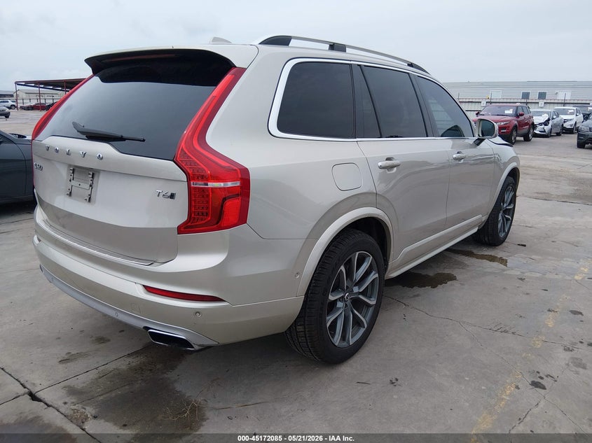 2017 Volvo Xc90 VIN YV4A22PK5H1142834 IAAI salvage auction — FRONT END, Original (Texas), sold $6,700 on 2026-07-14 (photo 4)