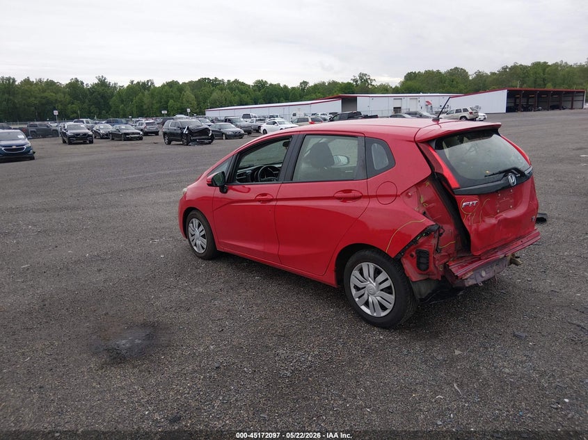 2016 Honda Fit VIN JHMGK5H5XGX005437 IAAI salvage auction — REAR END, Salvage - Greater Than 75% (Maryland), sold $2,050 on 2026-07-09 (photo 3)