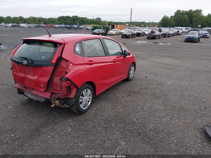 2016 Honda Fit VIN JHMGK5H5XGX005437 IAAI salvage auction — REAR END, Salvage - Greater Than 75% (Maryland), sold $2,050 on 2026-07-09 (photo 4)