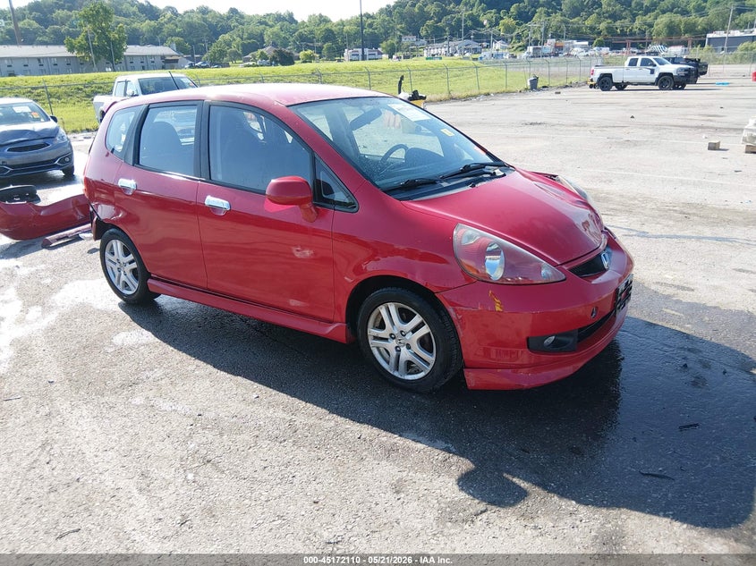 2008 Honda Fit VIN JHMGD38688S030911 IAAI salvage auction — FRONT & REAR, Salvage (Missouri), sold $325 on 2026-07-14 (photo 1)