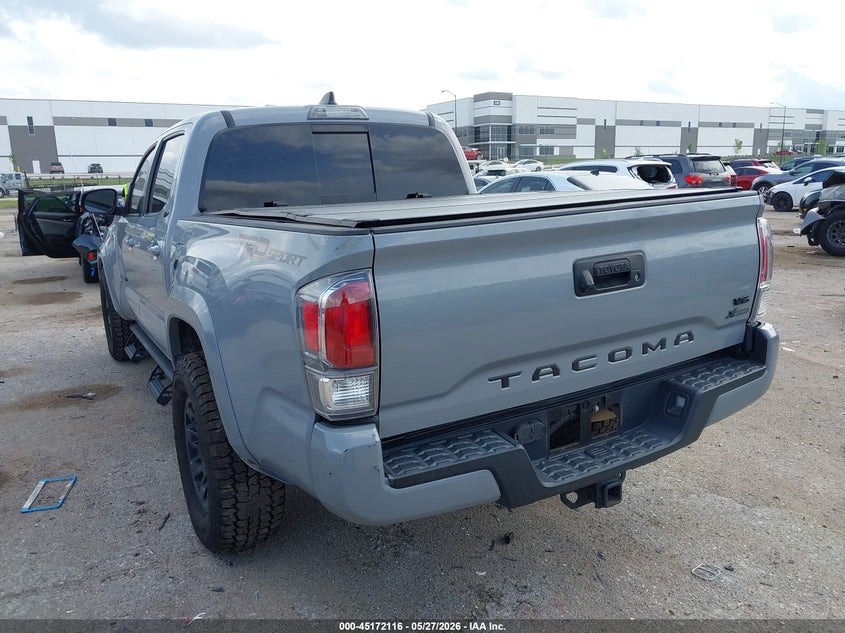 2021 Toyota Tacoma VIN 5TFAZ5CN9MX112436 IAAI salvage auction — FRONT END, Salvage Title, sold $12,200 on 2026-07-10 (photo 3)
