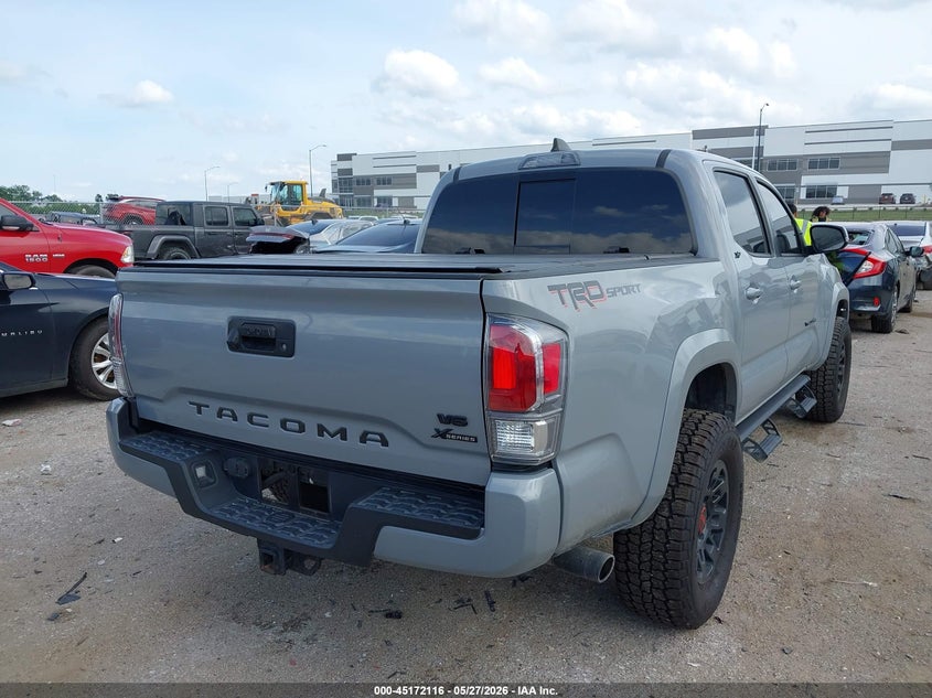 2021 Toyota Tacoma VIN 5TFAZ5CN9MX112436 IAAI salvage auction — FRONT END, Salvage Title, sold $12,200 on 2026-07-10 (photo 4)
