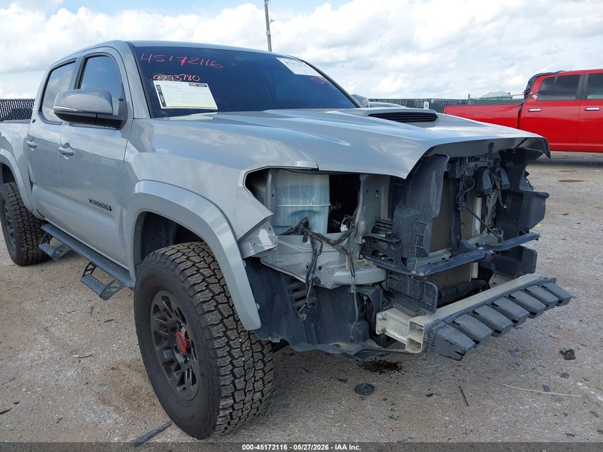 2021 Toyota Tacoma VIN 5TFAZ5CN9MX112436 IAAI salvage auction — FRONT END, Salvage Title, sold $12,200 on 2026-07-10 (photo 6)