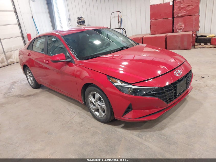 2021 Hyundai Elantra VIN 5NPLL4AG2MH047370 IAAI salvage auction — NORMAL WEAR, SF97 (South Dakota), sold $8,650 on 2026-07-09 (photo 1)