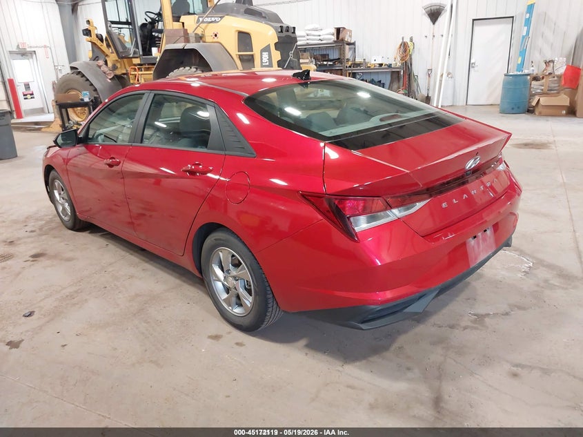 2021 Hyundai Elantra VIN 5NPLL4AG2MH047370 IAAI salvage auction — NORMAL WEAR, SF97 (South Dakota), sold $8,650 on 2026-07-09 (photo 3)