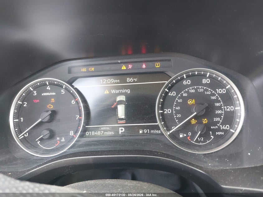 2024 Mitsubishi Outlander VIN JA4J3UA87RZ087230 IAAI salvage auction — ALL OVER, Salvage Title, sold $3,150 on 2026-07-23 (photo 7)