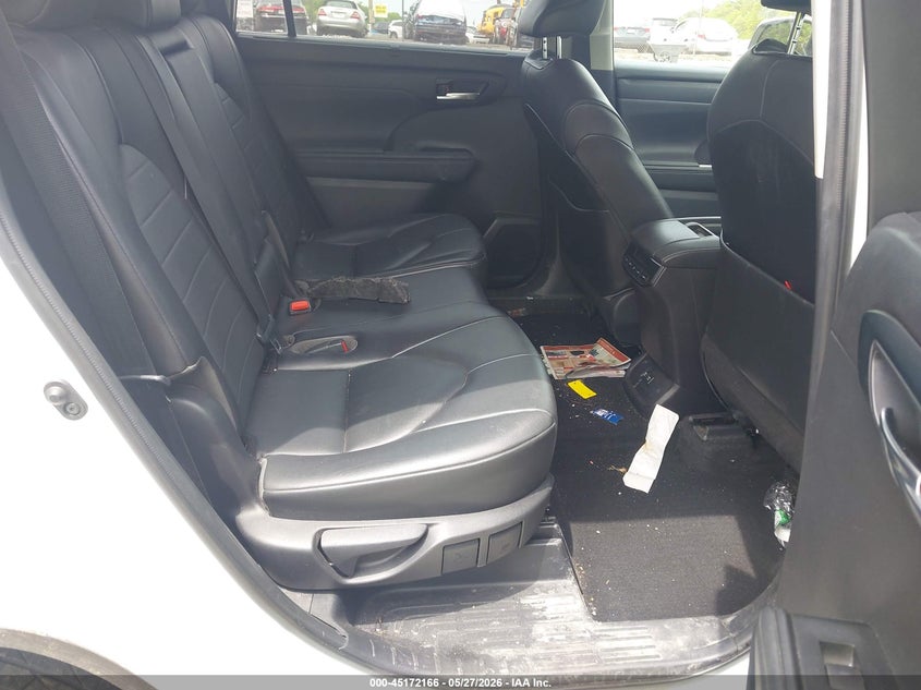 2021 Toyota Highlander VIN 5TDGZRBH0MS534050 IAAI salvage auction — FRONT END, Salvage Title, sold $9,100 on 2026-07-21 (photo 8)