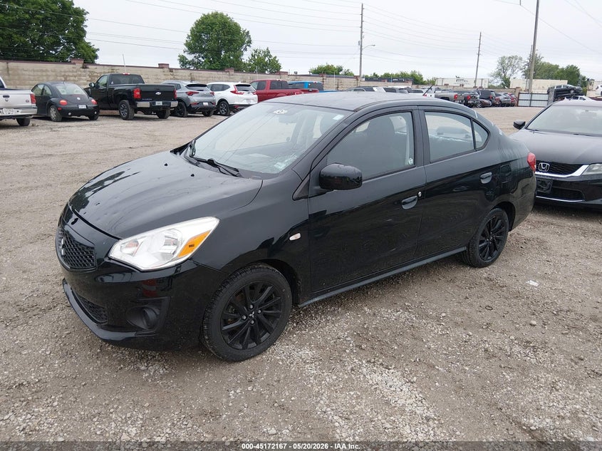 2020 Mitsubishi Mirage VIN ML32F4FJ3LHF13107 IAAI salvage auction — HAIL, Clear (Missouri), sold $1,900 on 2026-07-20 (photo 2)
