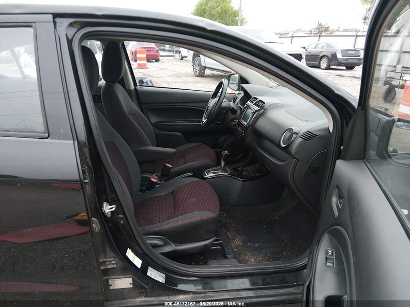 2020 Mitsubishi Mirage VIN ML32F4FJ3LHF13107 IAAI salvage auction — HAIL, Clear (Missouri), sold $1,900 on 2026-07-20 (photo 5)