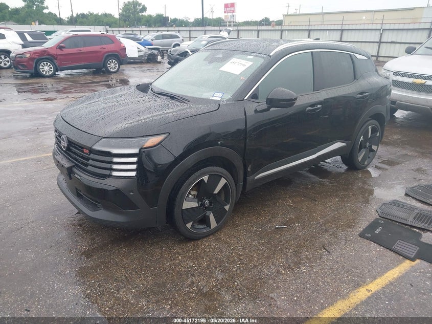2025 Nissan Kicks VIN 3N8AP6DC2SL396272 IAAI salvage auction — LEFT SIDE, Original (Texas), sold $8,075 on 2026-07-24 (photo 2)