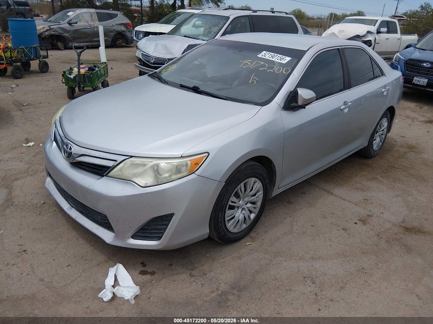 2013 Toyota Camry VIN 4T4BF1FK3DR332813 IAAI salvage auction — RIGHT SIDE, Salvage (Arizona), sold $1,225 on 2026-07-09 (photo 2)