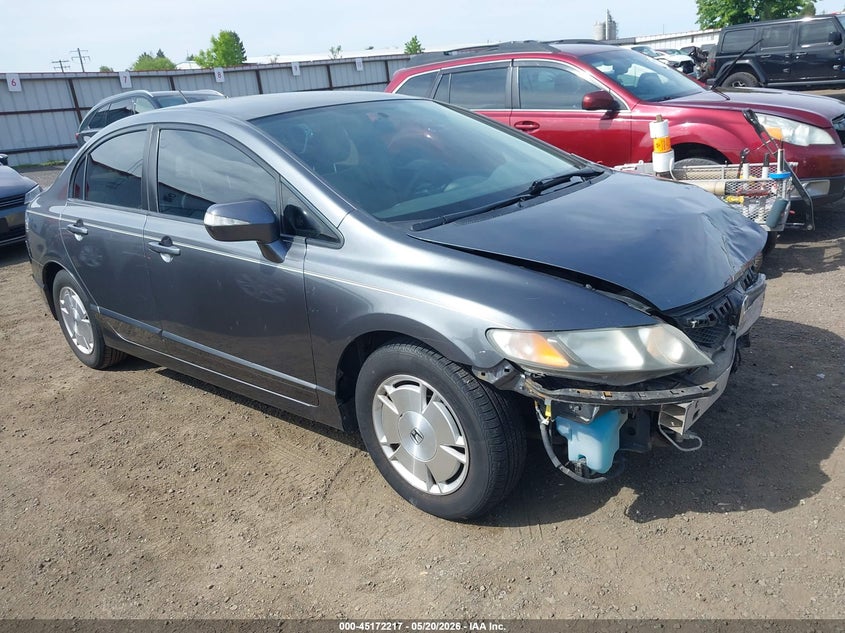 2010 Honda Civic hybrid VIN JHMFA3F22AS002385 IAAI salvage auction — FRONT END, Bill Of Sale (Washington), sold $325 on 2026-07-07 (photo 1)