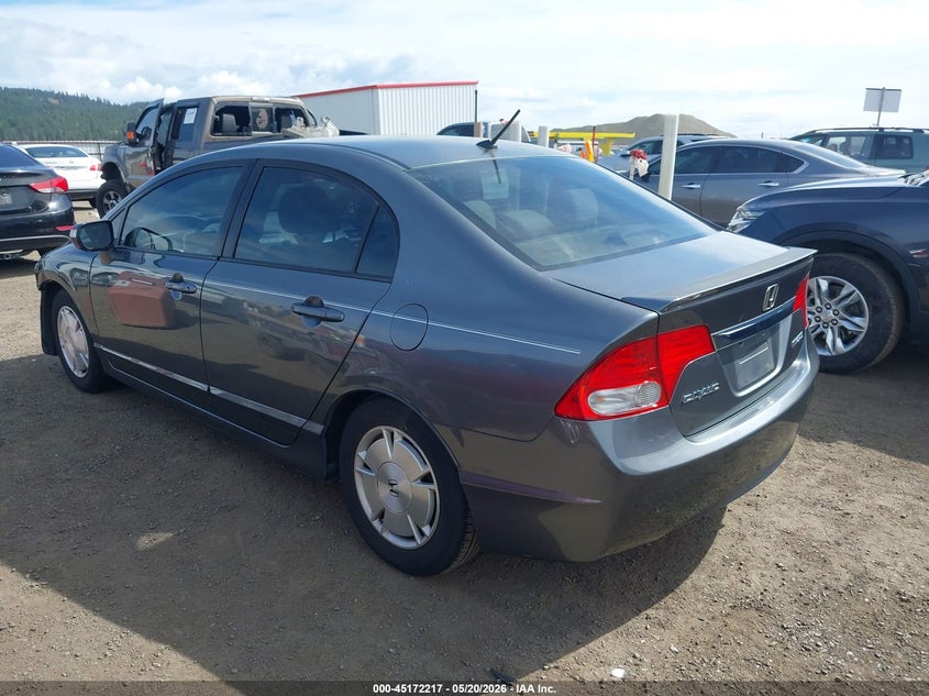 2010 Honda Civic hybrid VIN JHMFA3F22AS002385 IAAI salvage auction — FRONT END, Bill Of Sale (Washington), sold $325 on 2026-07-07 (photo 3)