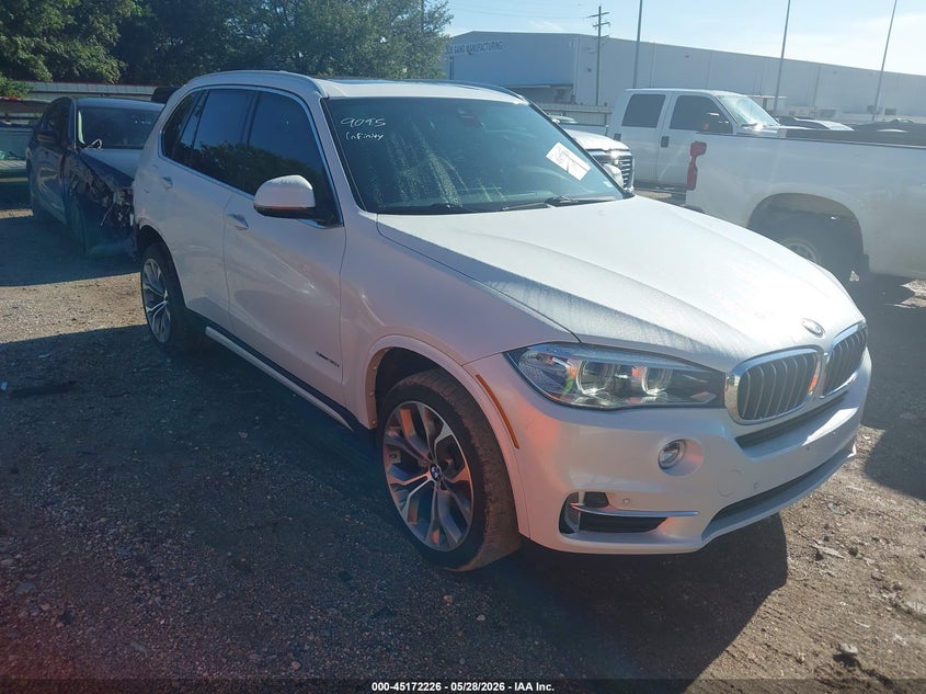 2018 BMW X5 VIN 5UXKR2C52J0X09854 IAAI salvage auction — REAR END, Salvage Title, sold $7,700 on 2026-07-16 (photo 1)