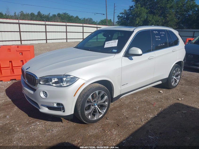 2018 BMW X5 VIN 5UXKR2C52J0X09854 IAAI salvage auction — REAR END, Salvage Title, sold $7,700 on 2026-07-16 (photo 2)