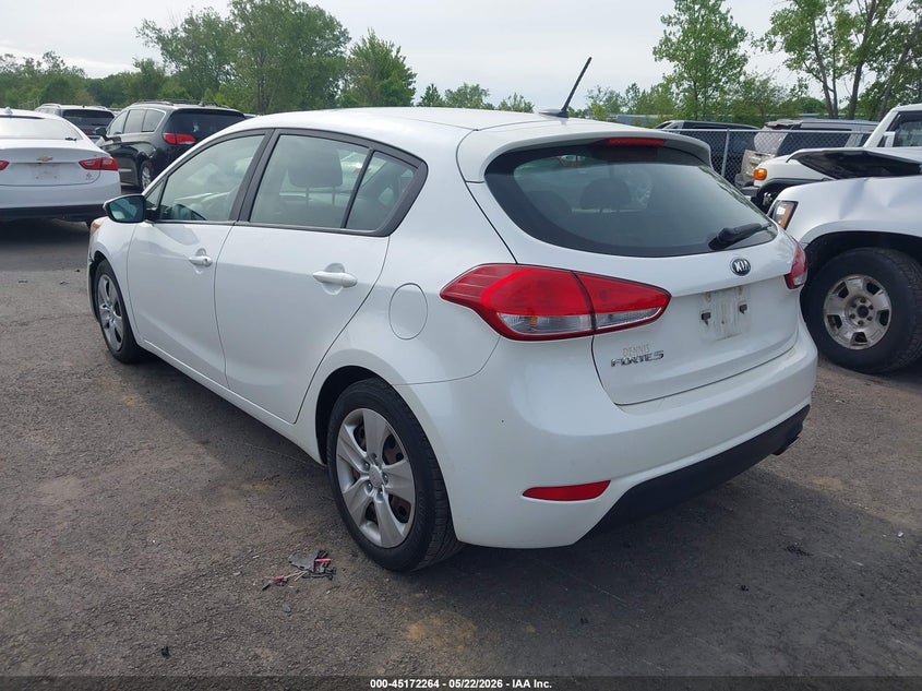 2016 Kia Forte VIN KNAFK5A81G5591875 IAAI salvage auction — HAIL, Salvage (Ohio), sold $300 on 2026-07-21 (photo 3)
