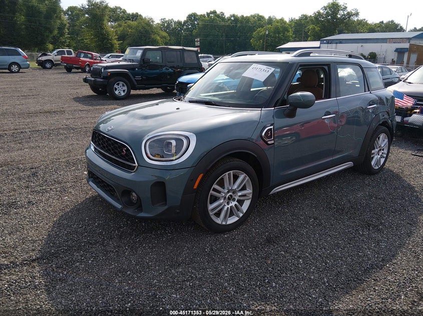 2023 Mini Countryman VIN WMZ53BR03P3P83738 IAAI salvage auction — LEFT & RIGHT, Salvage (South Carolina), sold $8,825 on 2026-07-07 (photo 2)