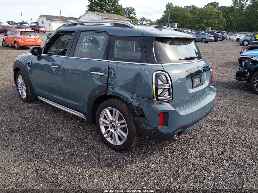 2023 Mini Countryman VIN WMZ53BR03P3P83738 IAAI salvage auction — LEFT & RIGHT, Salvage (South Carolina), sold $8,825 on 2026-07-07 (photo 3)