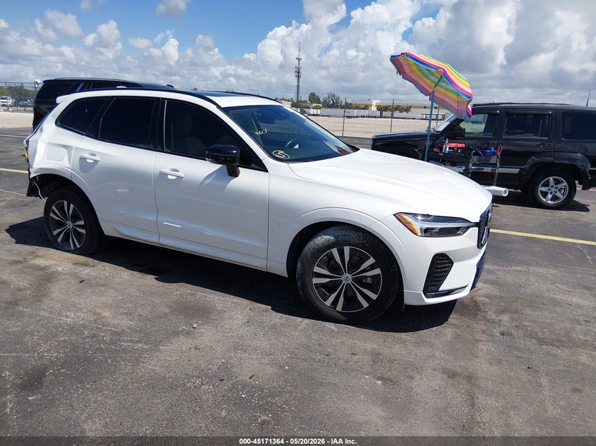 2024 Volvo Xc60 VIN YV4L12RK3R1925824 IAAI salvage auction — RIGHT REAR, Wait Title, sold $6,200 on 2026-08-13 (photo 1)
