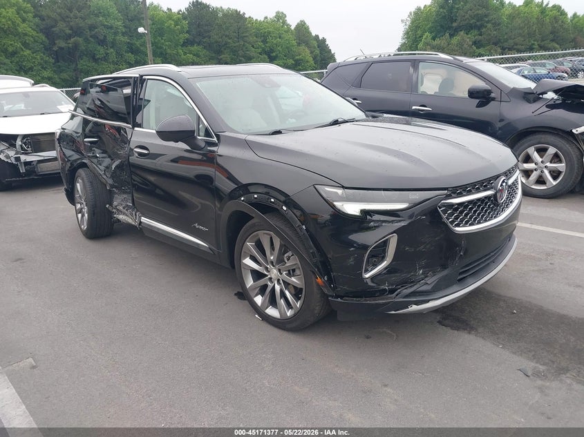 2021 Buick Envision VIN LRBFZRR47MD141560 IAAI salvage auction — RIGHT REAR, Salvage (North Carolina), sold $4,375 on 2026-07-15 (photo 1)
