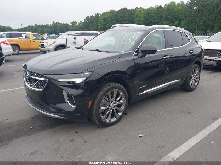 2021 Buick Envision VIN LRBFZRR47MD141560 IAAI salvage auction — RIGHT REAR, Salvage (North Carolina), sold $4,375 on 2026-07-15 (photo 2)