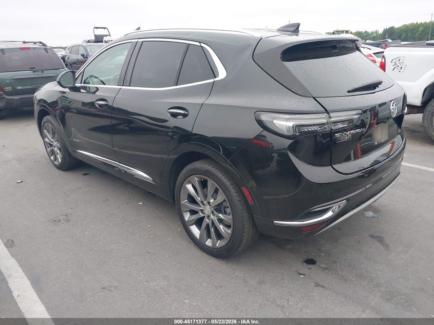 2021 Buick Envision VIN LRBFZRR47MD141560 IAAI salvage auction — RIGHT REAR, Salvage (North Carolina), sold $4,375 on 2026-07-15 (photo 3)