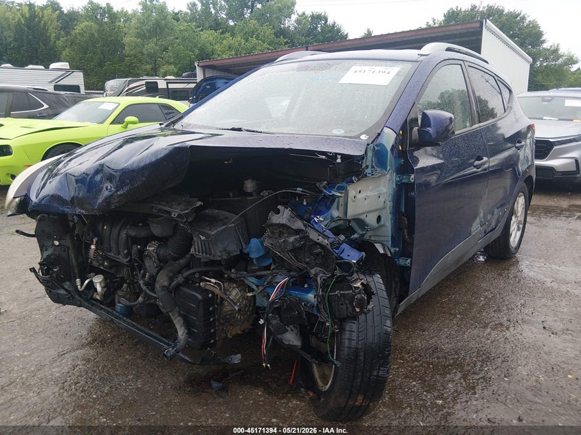 2011 Hyundai Tucson VIN KM8JU3AC2BU205118 IAAI salvage auction — FRONT END, Scrap (Alabama), sold $425 on 2026-07-22 (photo 2)