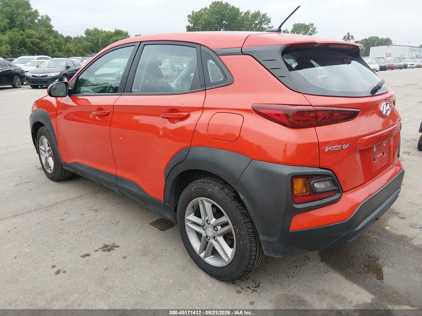 2020 Hyundai Kona VIN KM8K12AA1LU482057 IAAI salvage auction — LEFT SIDE, Salvage (Missouri), sold $1,950 on 2026-07-15 (photo 3)