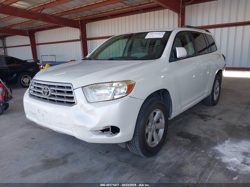 2010 Toyota Highlander VIN JTEZK3EH2A2104315 IAAI salvage auction — REAR END, Salvage (California), sold $1,050 on 2026-07-07 (photo 2)