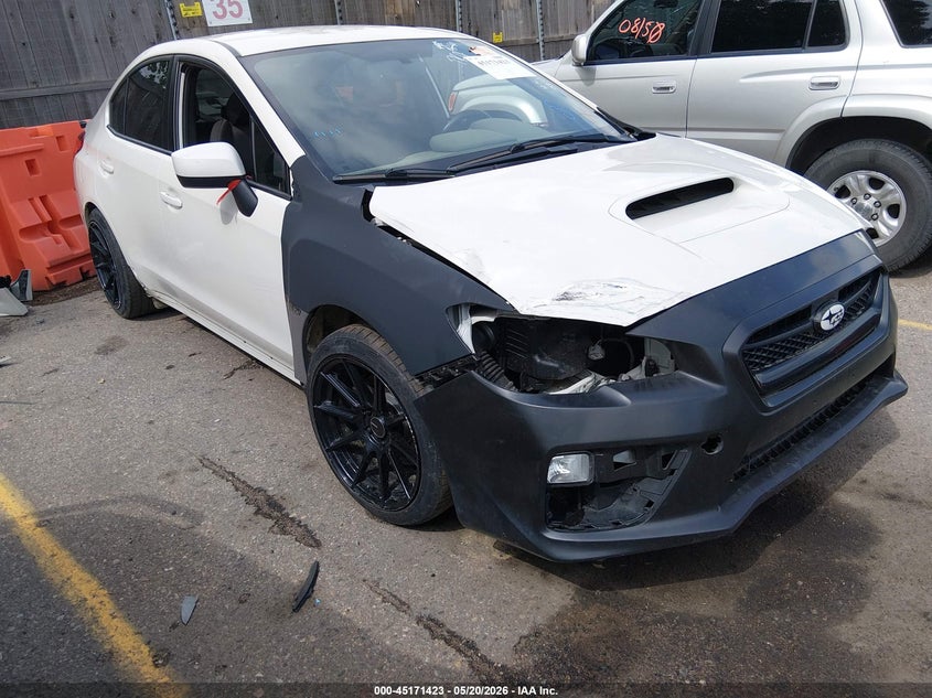 2019 Subaru Wrx VIN JF1VA1A62K9801156 IAAI salvage auction — FRONT END, Clear (Colorado), sold $1,300 on 2026-07-07 (photo 1)
