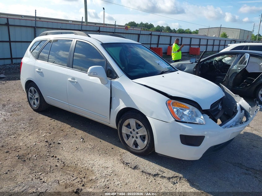 2010 Kia Rondo VIN KNAHG8C96A7308884 IAAI salvage auction — FRONT END, Original (Texas), sold $1,150 on 2026-08-02 (photo 1)