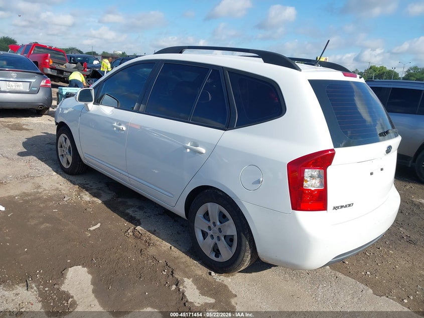 2010 Kia Rondo VIN KNAHG8C96A7308884 IAAI salvage auction — FRONT END, Original (Texas), sold $1,150 on 2026-08-02 (photo 3)