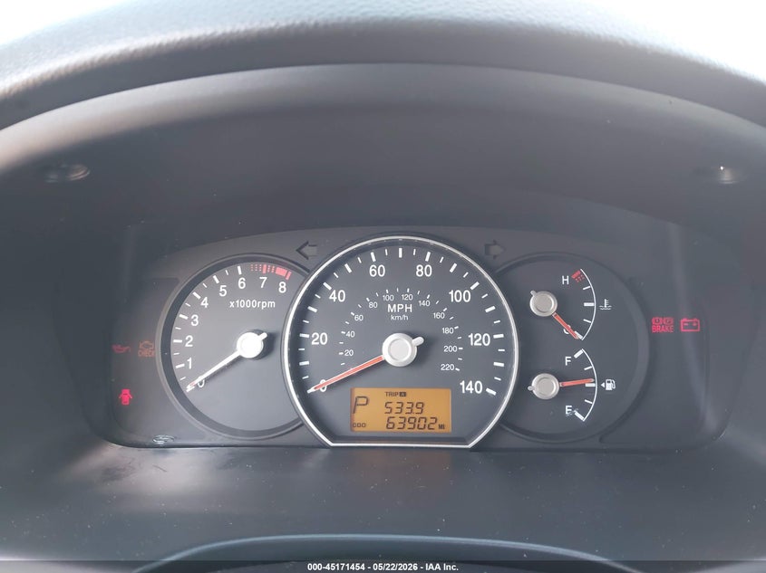 2010 Kia Rondo VIN KNAHG8C96A7308884 IAAI salvage auction — FRONT END, Original (Texas), sold $1,150 on 2026-08-02 (photo 7)