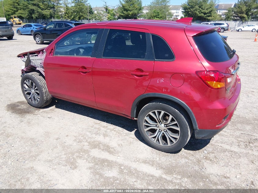 2018 Mitsubishi Outlander VIN JA4AP3AU9JU020657 IAAI salvage auction — FRONT END, Salvage (New Jersey), sold $2,400 on 2026-07-07 (photo 3)