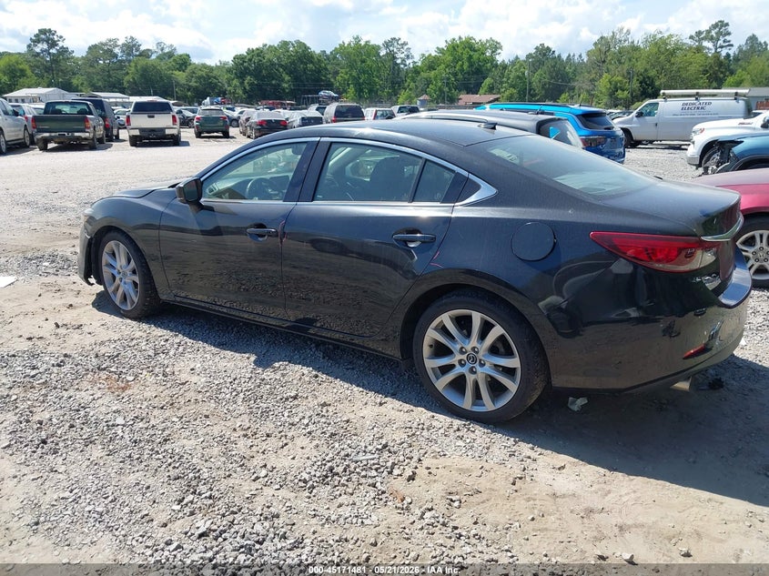 2017 Mazda 6 VIN JM1GL1V57H1106225 IAAI salvage auction — FRONT END, Salvage (South Carolina), sold $1,700 on 2026-07-07 (photo 3)