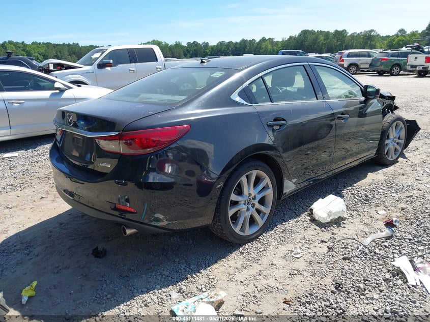 2017 Mazda 6 VIN JM1GL1V57H1106225 IAAI salvage auction — FRONT END, Salvage (South Carolina), sold $1,700 on 2026-07-07 (photo 4)