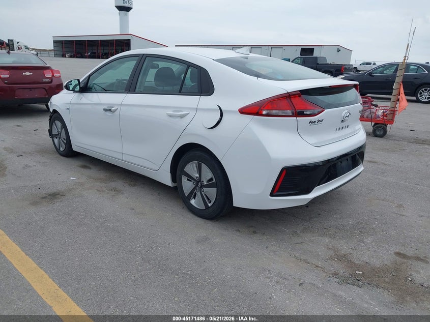 2018 Hyundai Ioniq VIN KMHC65LC7JU088372 IAAI salvage auction — FRONT END, Regular (South Dakota), sold $25 on 2026-07-28 (photo 3)