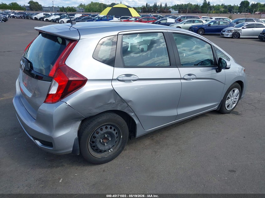 2020 Honda Fit VIN 3HGGK5H46LM710665 IAAI salvage auction — RIGHT SIDE, Salvage (Oregon), sold $4,050 on 2026-07-09 (photo 4)