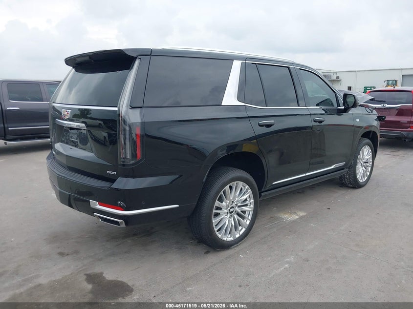 2025 Cadillac Escalade VIN 1GYS8BRL9SR341626 IAAI salvage auction — FRONT END, Original (Texas), sold $43,700 on 2026-08-19 (photo 4)