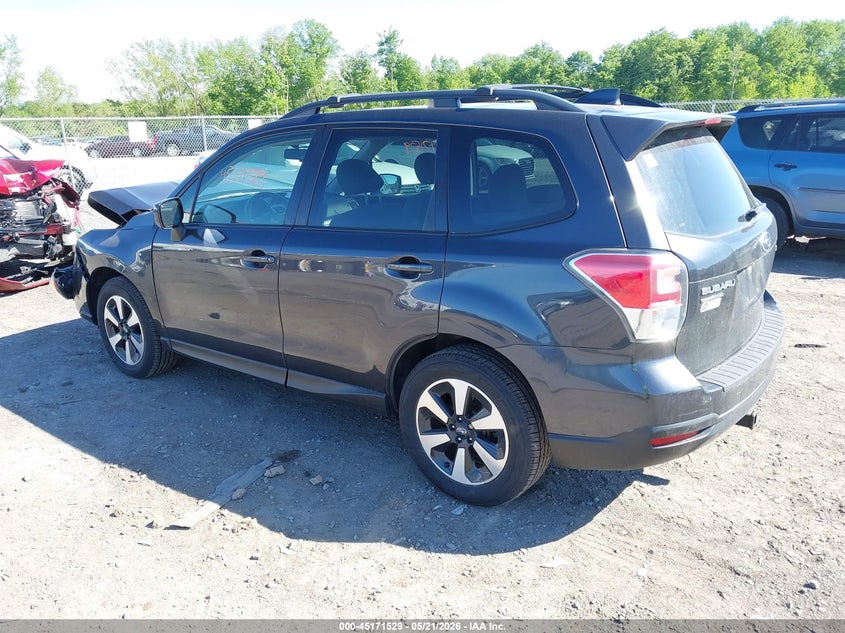 2018 Subaru Forester VIN JF2SJAEC2JH500860 IAAI salvage auction — FRONT END, Salvage Title, sold $25 on 2026-07-21 (photo 3)