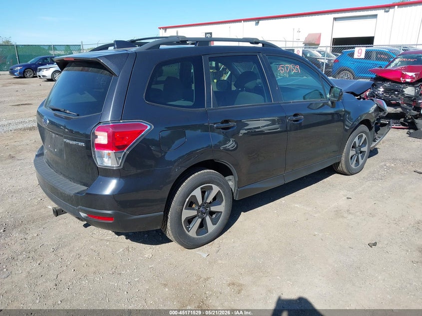 2018 Subaru Forester VIN JF2SJAEC2JH500860 IAAI salvage auction — FRONT END, Salvage Title, sold $25 on 2026-07-21 (photo 4)